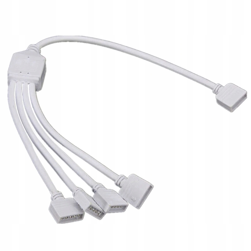 ROZGAŁĘŹNIK ROZDZIELACZ 4 TAŚMY LED RGBW 5PIN 4w1 Moc 1 W