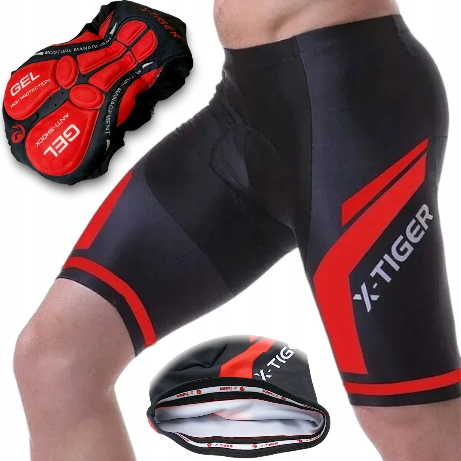 Kraťasy S Krátkou Gelovou Vložkou 5D Uv