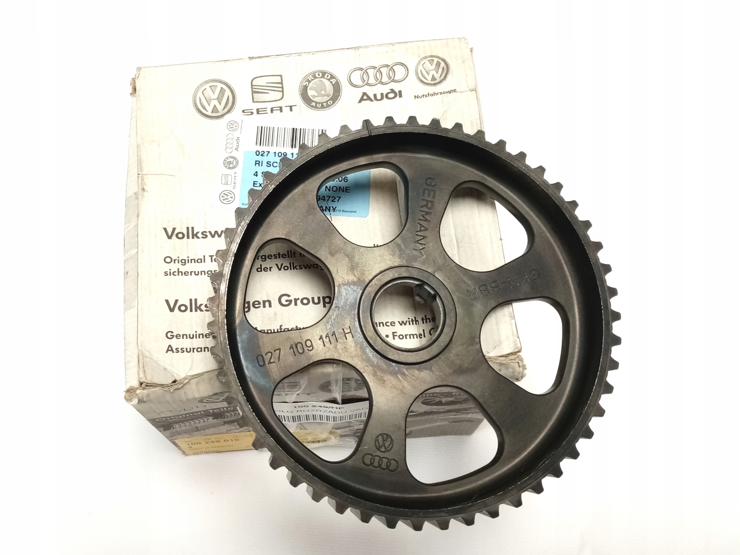 AUDI A6 C4 C5 VW GOLF зубчатый шкив VAG 027109111H