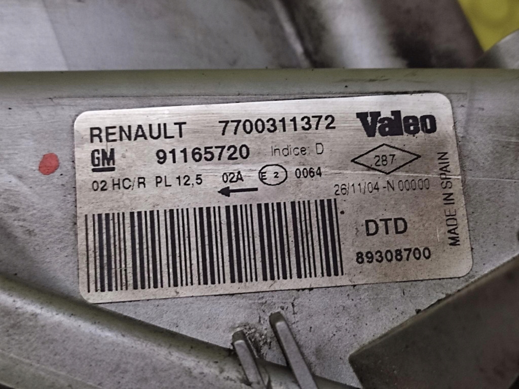 RENAULT TRAFIC II REFLEKTOR light right front 7700311372