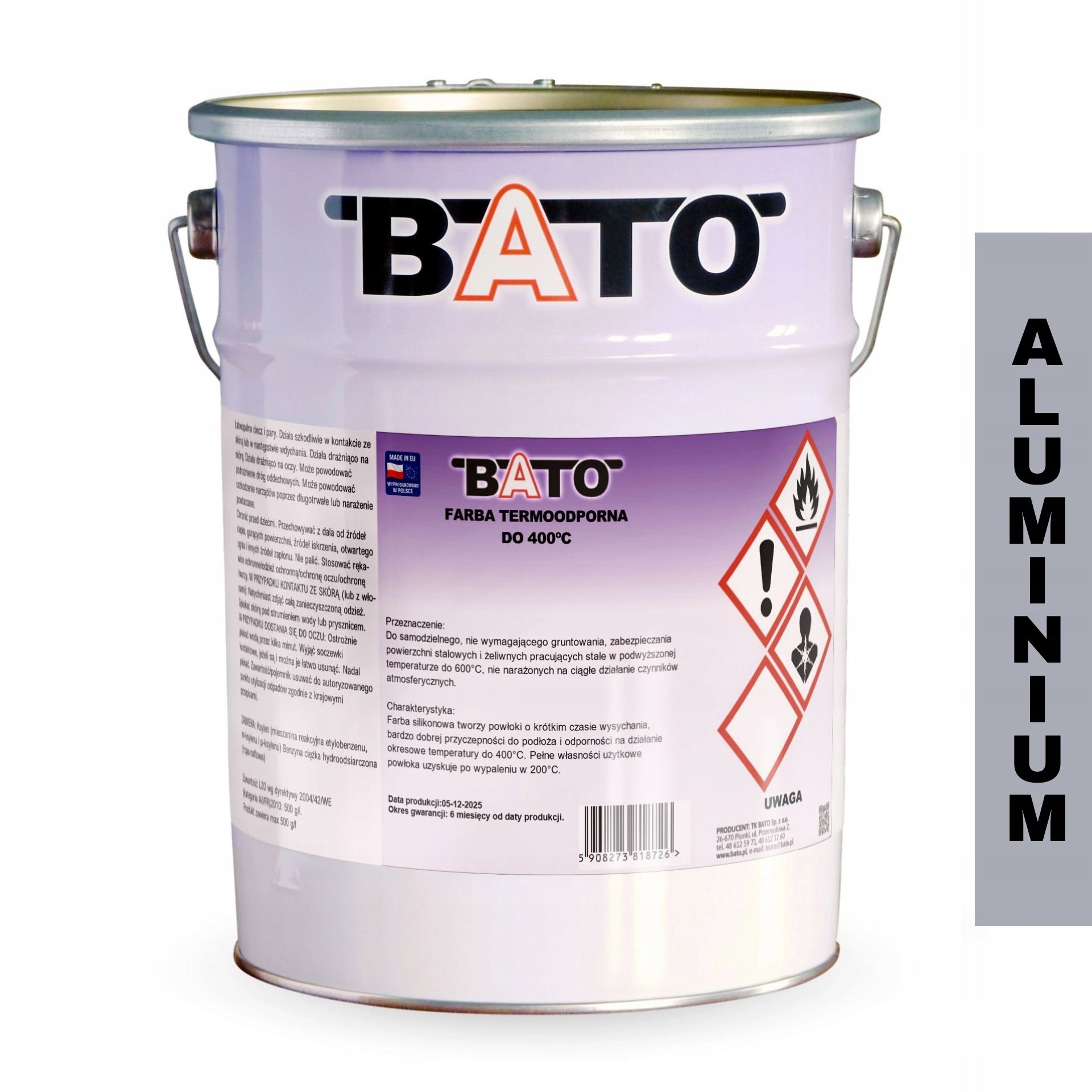 Barva Barva Do 400 C, Hliníková, 5 L