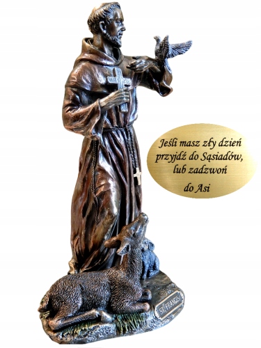 Figúrka Sv Františka Dekoračná Pre Kňaza Sestry Veronese Darček V