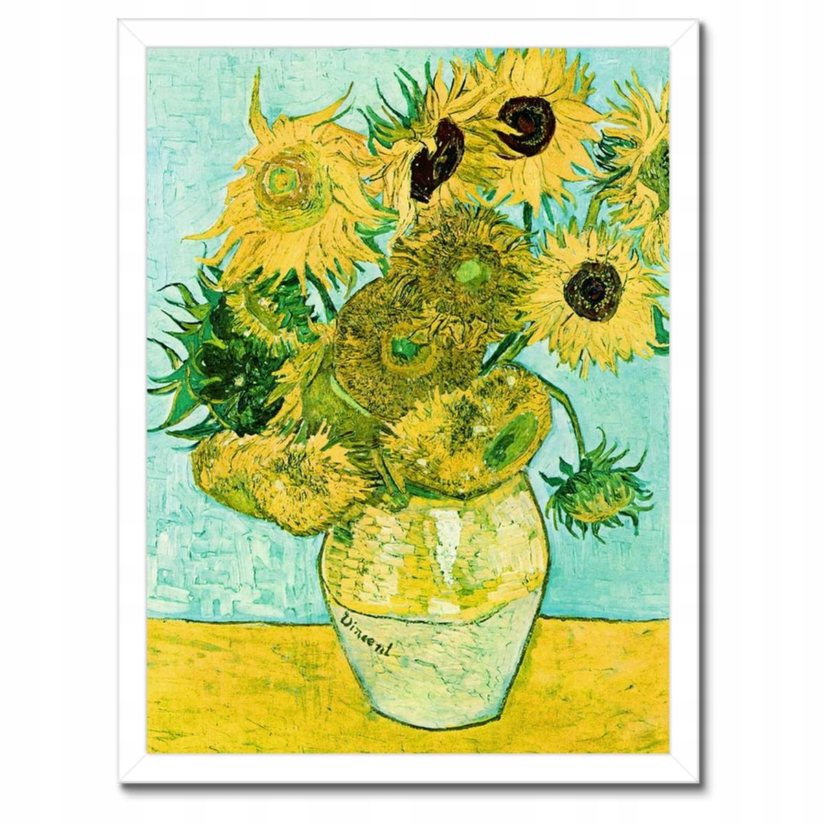 Plakáty v rámu 30x40 Slunečnice Van Gogha