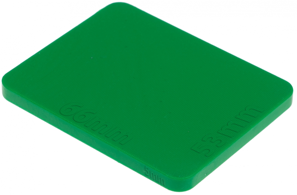 

Podkładki 66x53x5mm pod duże obciążenia 500szt