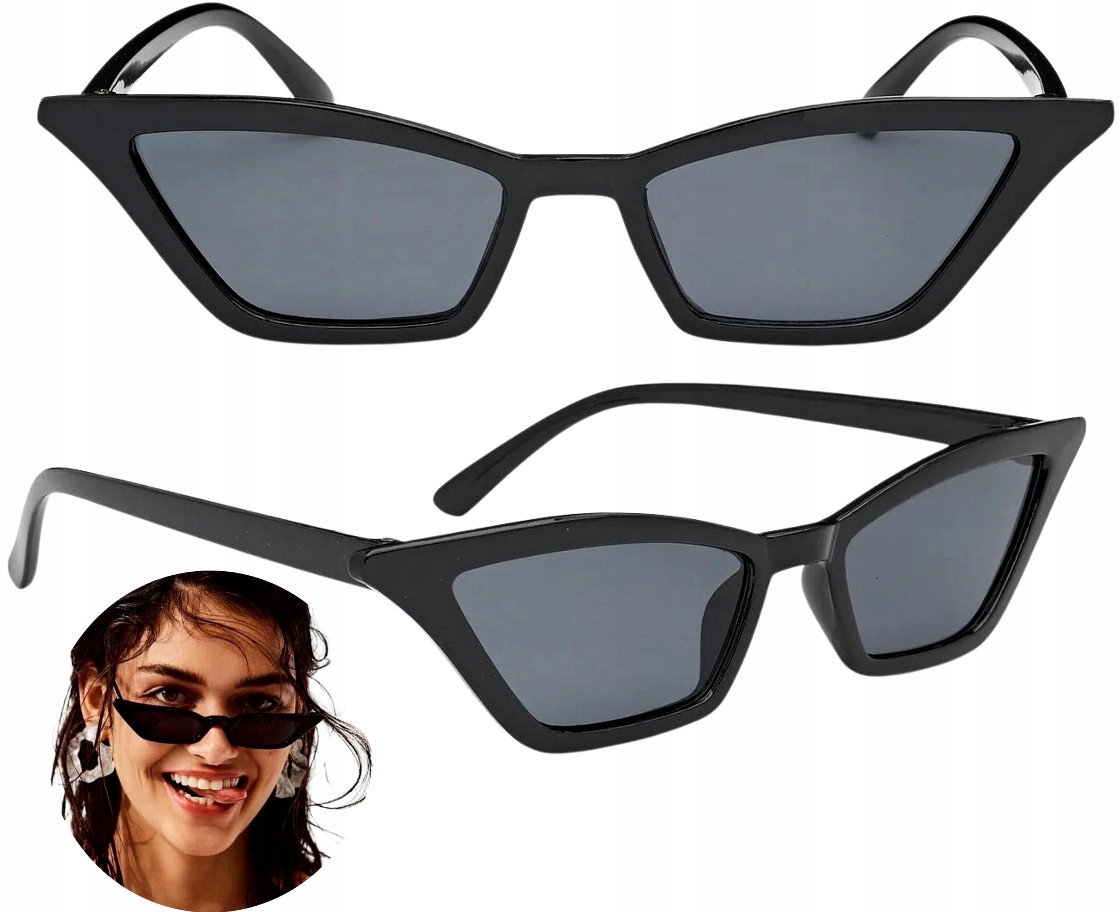 

Damskie Okulary przeciwsłoneczne kocie Cat Oko Eye