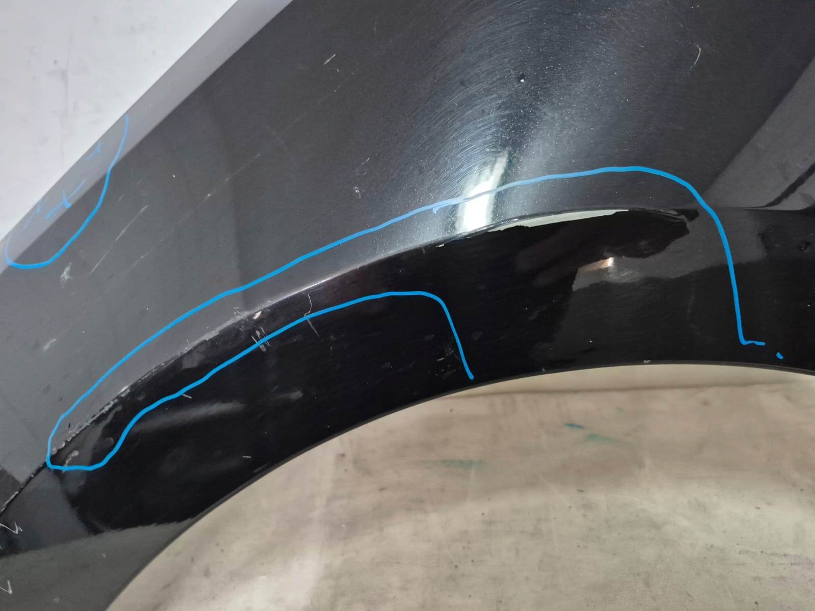 SKODA RAPID LIFT 17-19 fender front front left