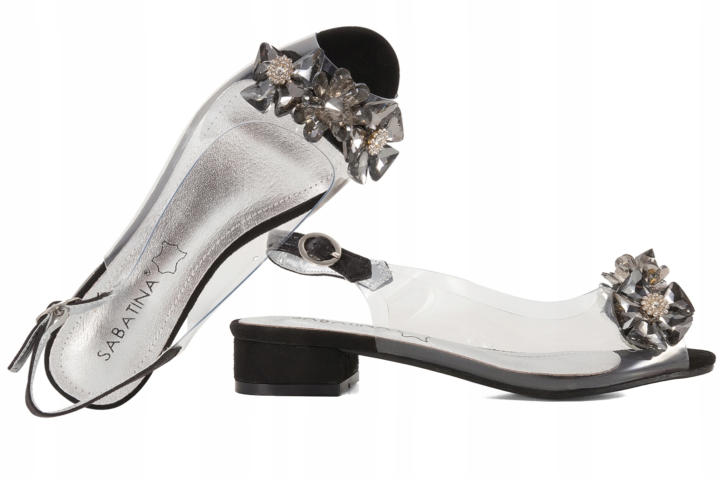 Sabatina 380-8 Dámské Transparentní Gelové Balerínky