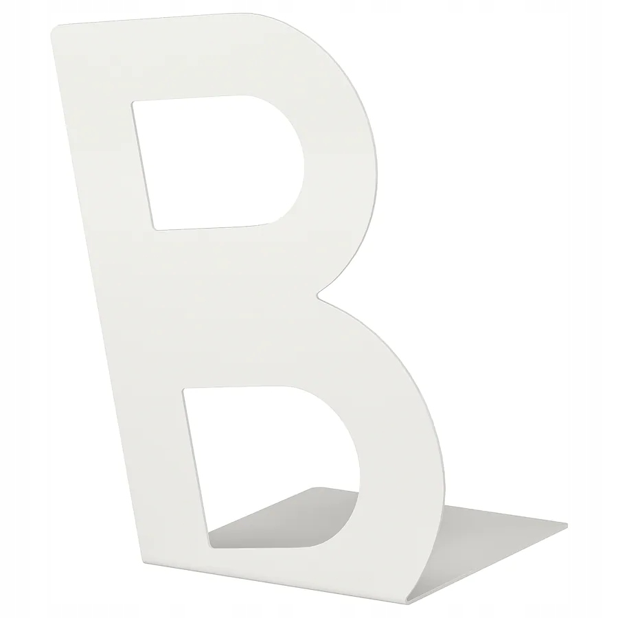 Podpórka do książek IKEA BUSBASSE na regał BIAŁA