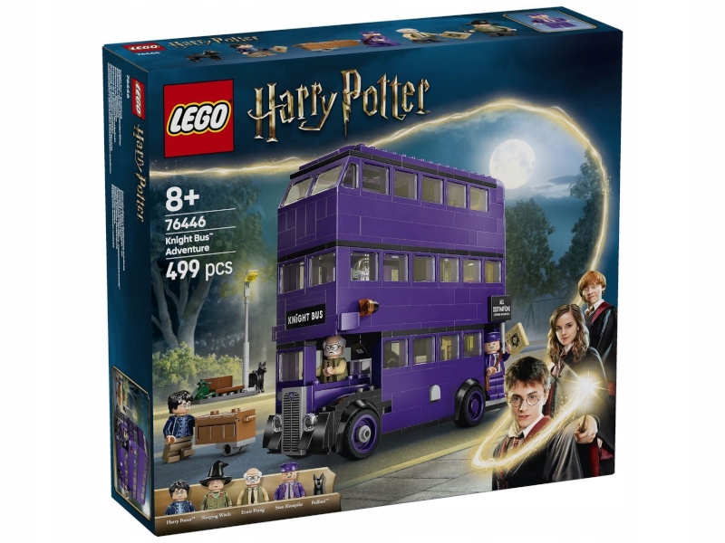 Lego 76446 Harry Potter kpl Dobrodružství na palubě Bludného rytíře 8+ 499ks