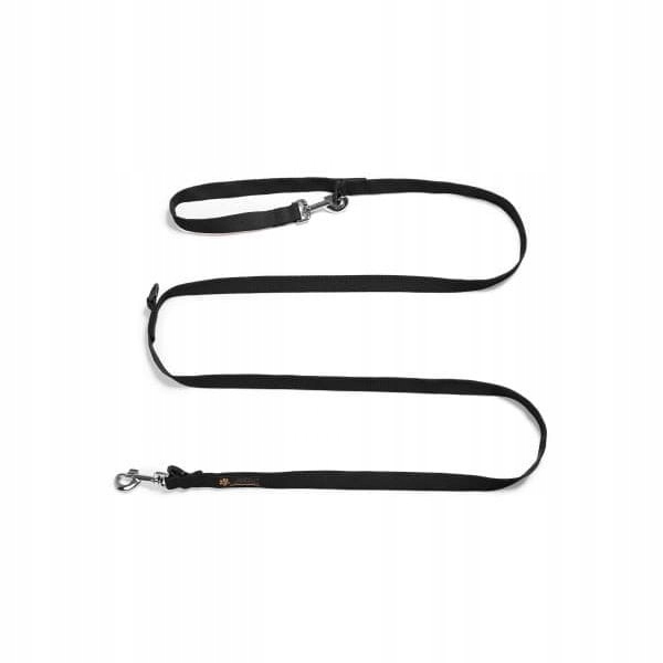 Levně Vodítko Pro Psa Přepínací Joqu Classic Long Leash Černé 250cm