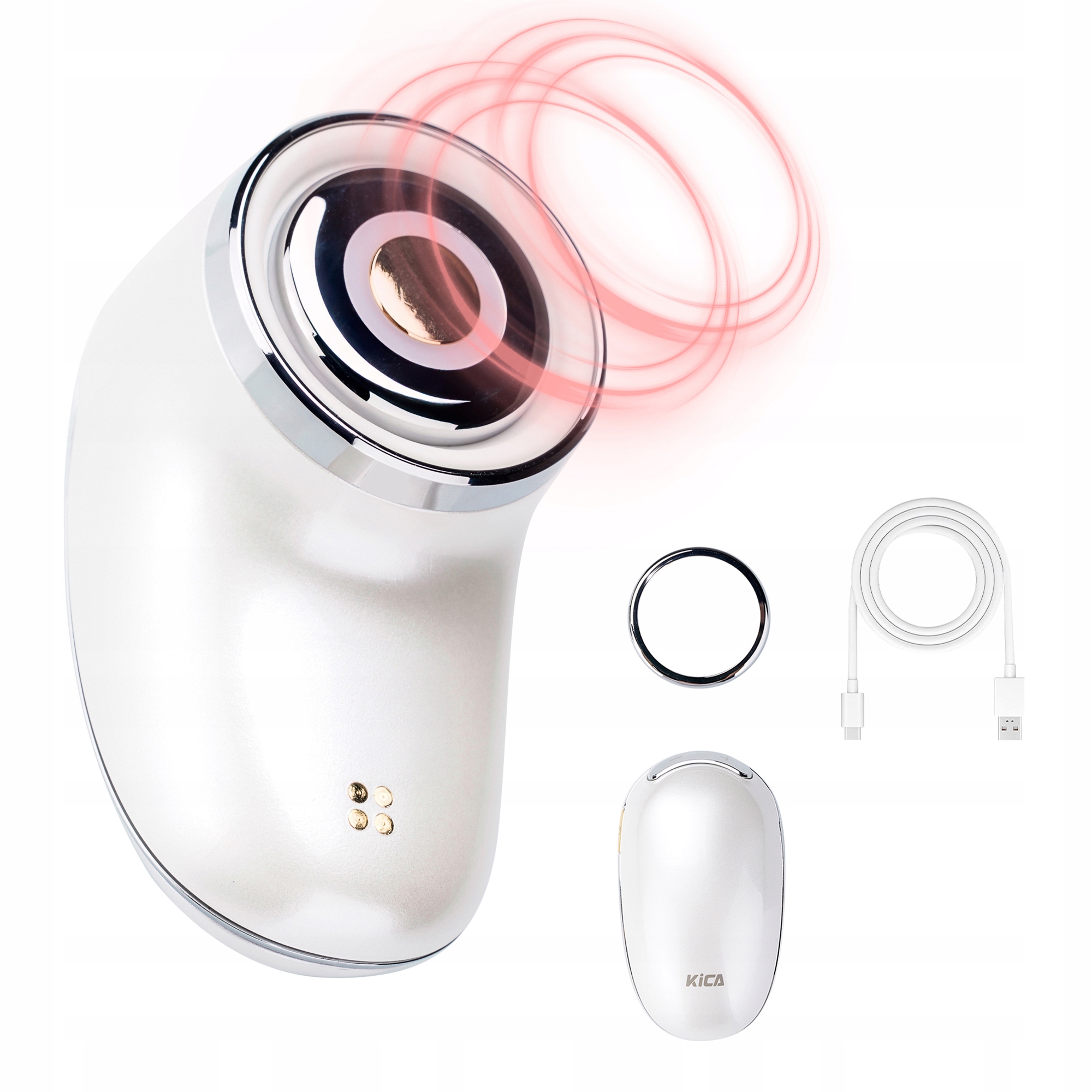 Masażer soniczny do liftingu twarzy z funkcją Ems KiCA iBeauty