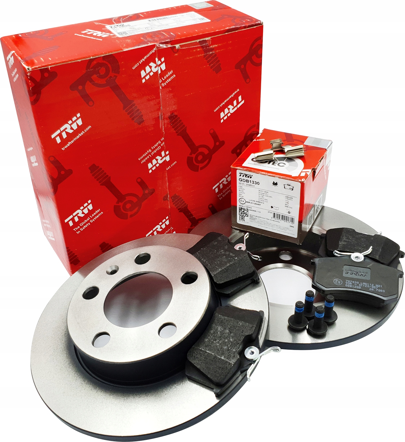 

Trw Tarcze Klocki Tył Audi A3 8L1 1.6 1.8 1.9 Tdi