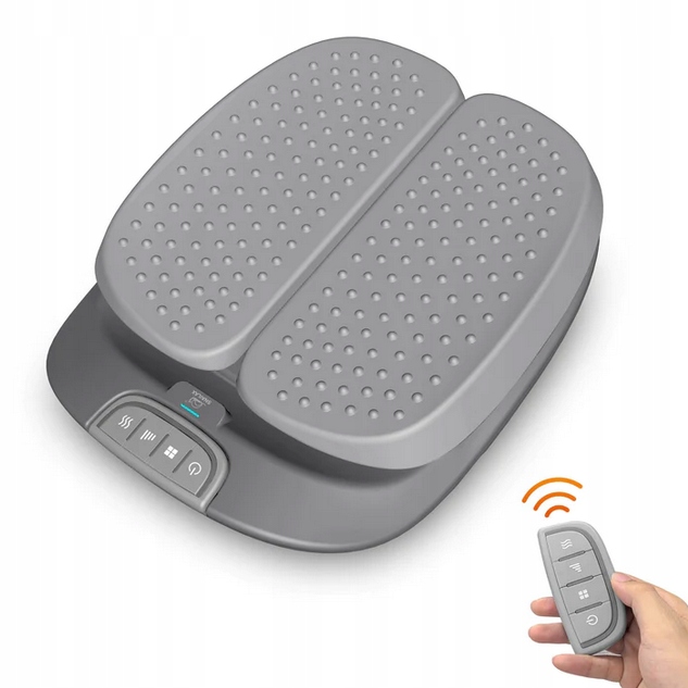 Snailax SL-591(EU) masażer wibracyjny do stóp grzanie pilot szary