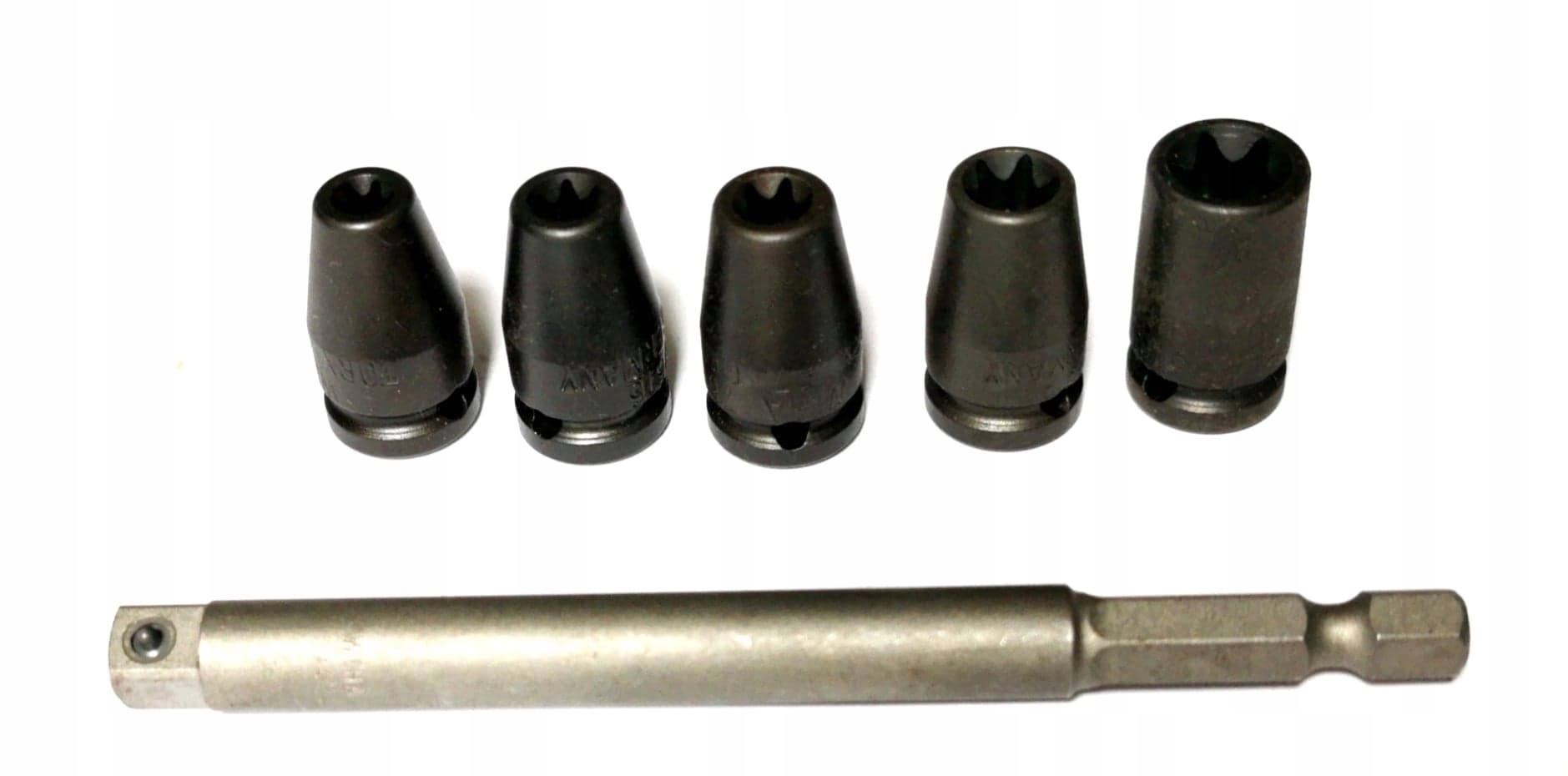 

Wiha Nasadki udarowe Torx 1/4'' x 23mm+przedłużka