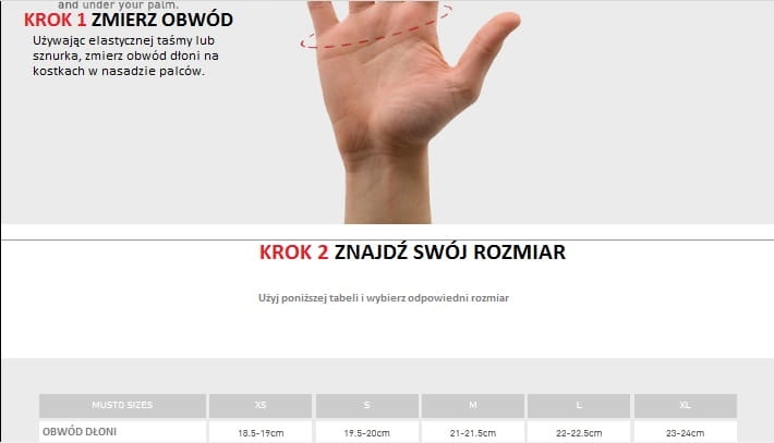 MUSTO RĘKAWICE SZOTOWE (80103) MUSTO PERFORMANCE A Kolor dominujący czarny