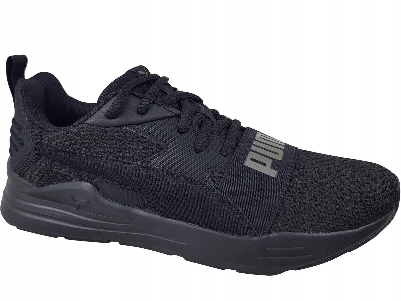Puma Wired Run Buty Dziecięce Czarne Lekkie Bieganie