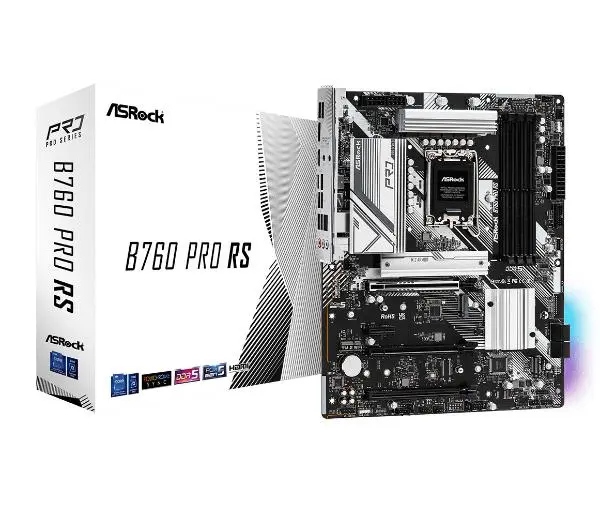 Płyta główna ASrock B760 Pro Rs DDR5 Atx Intel socket 1700 4x DDR5
