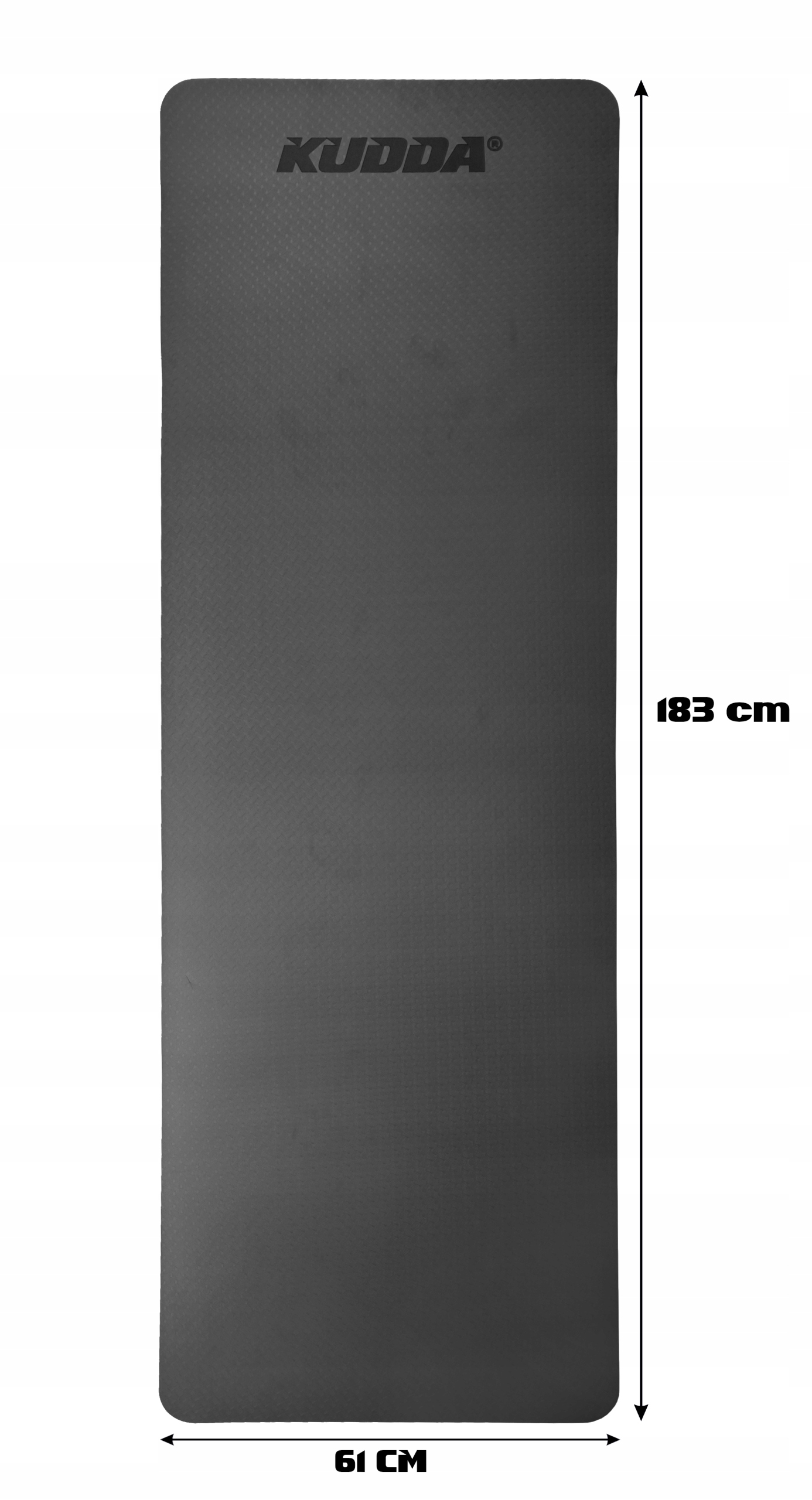 Mata do ćwiczeń jogi antypoślizgowa karimata gruba 1CM TPE WYSOKA JAKOŚĆ Grubość 1 cm