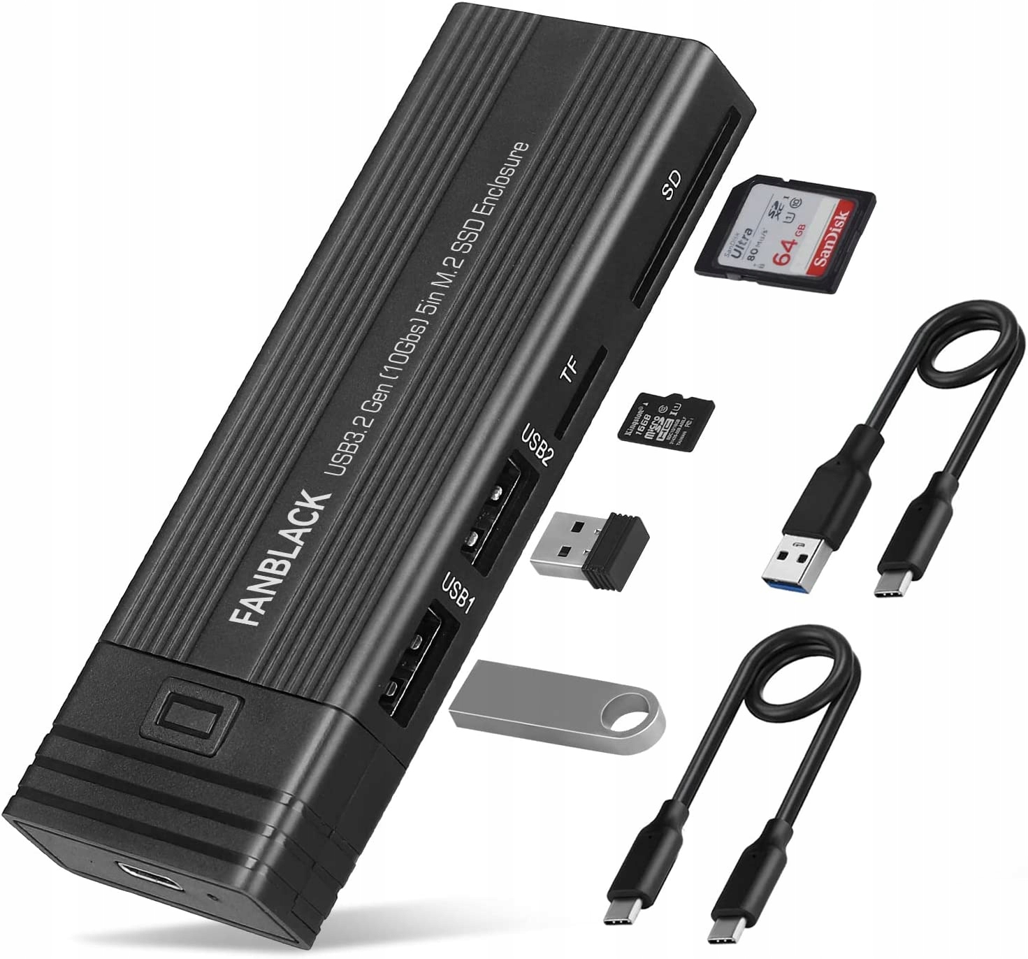 ADAPTER DYSKU TWARDEGO USB CZYTNIK KART SSD