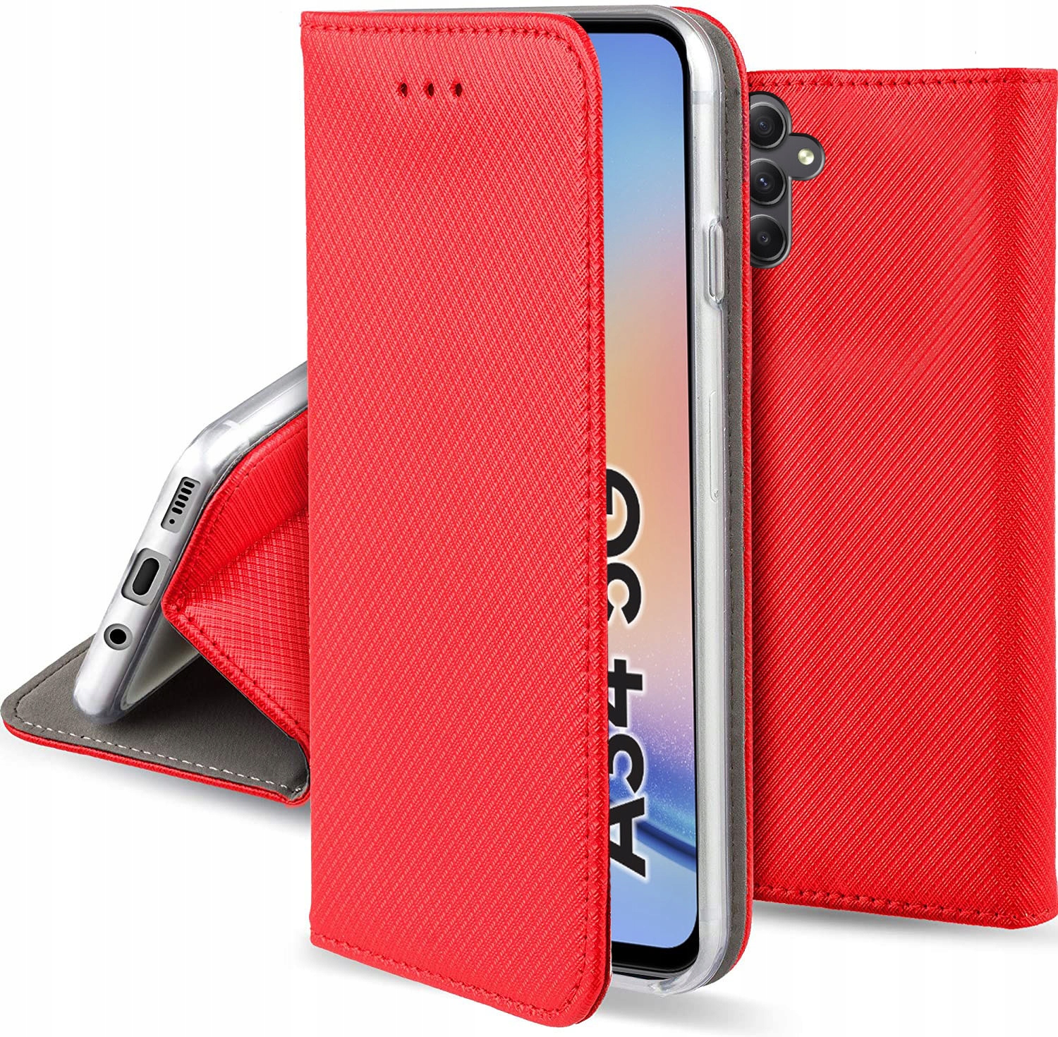

Etui S-magnet +szkło do Samsung Galaxy A34 5G