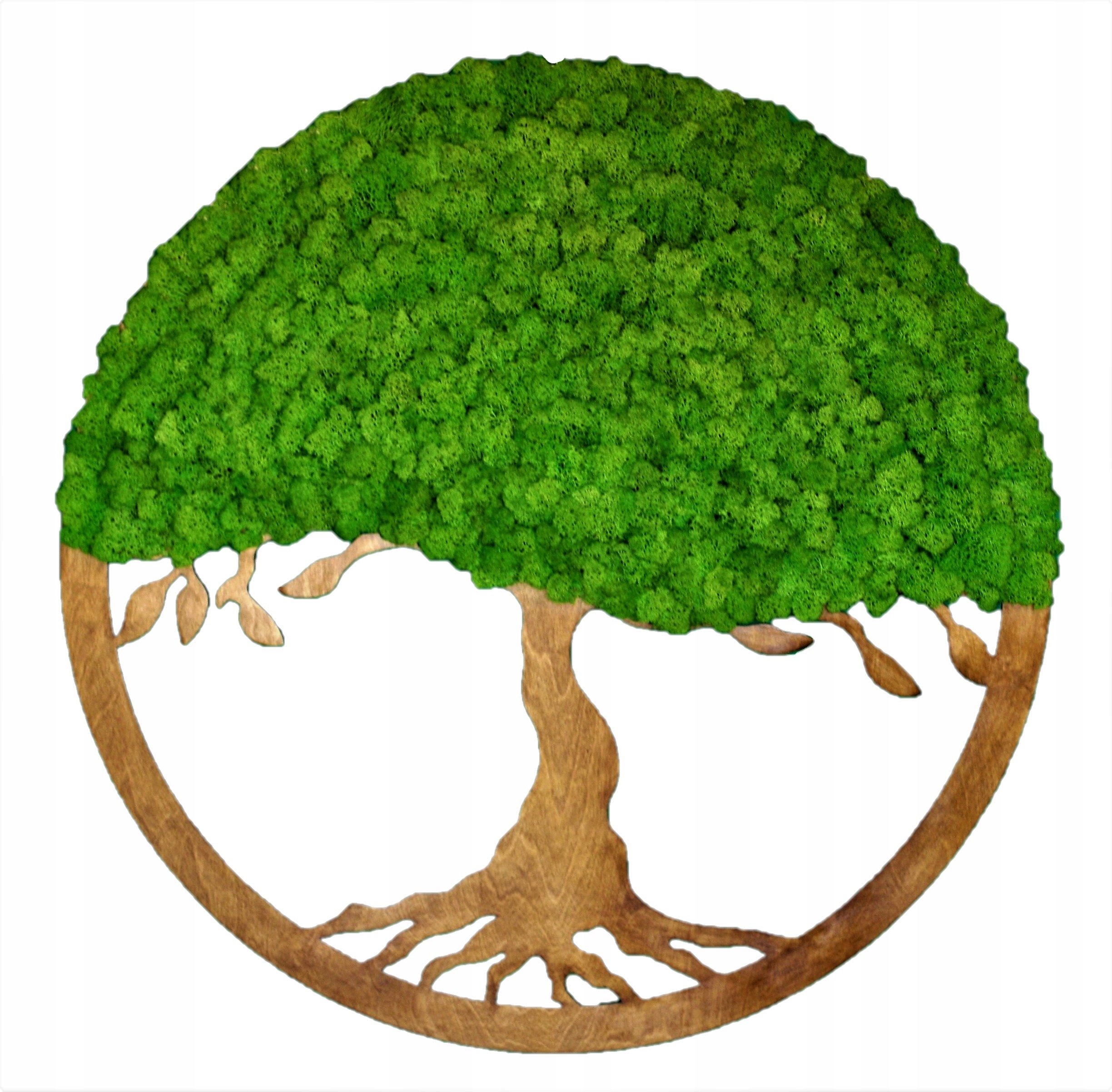 Strom s mechem a chrobotkem Živý obraz 30 cm