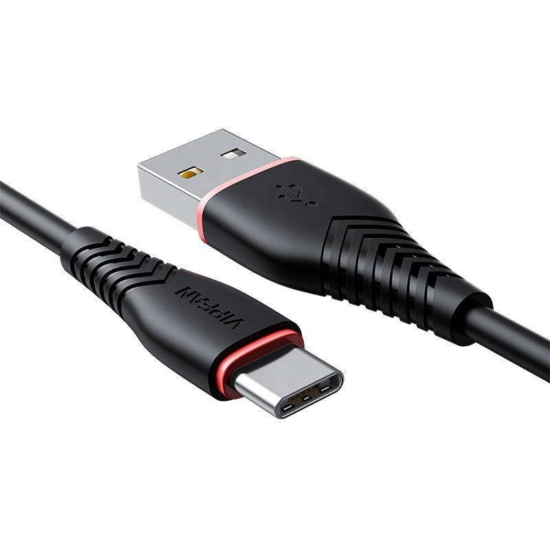 

Vipfan Kabel Usb do Usb-c Anti-Break X01 3A 1m
