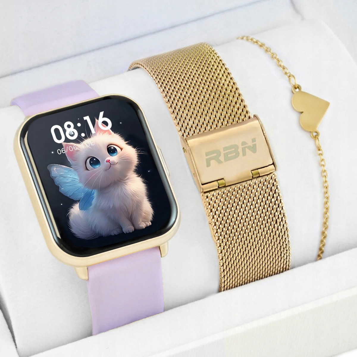 Dětský k prvnímu svatému přijímání set hodinek Chytré Hodinky Rubicon s Rozhovory Menu Pl