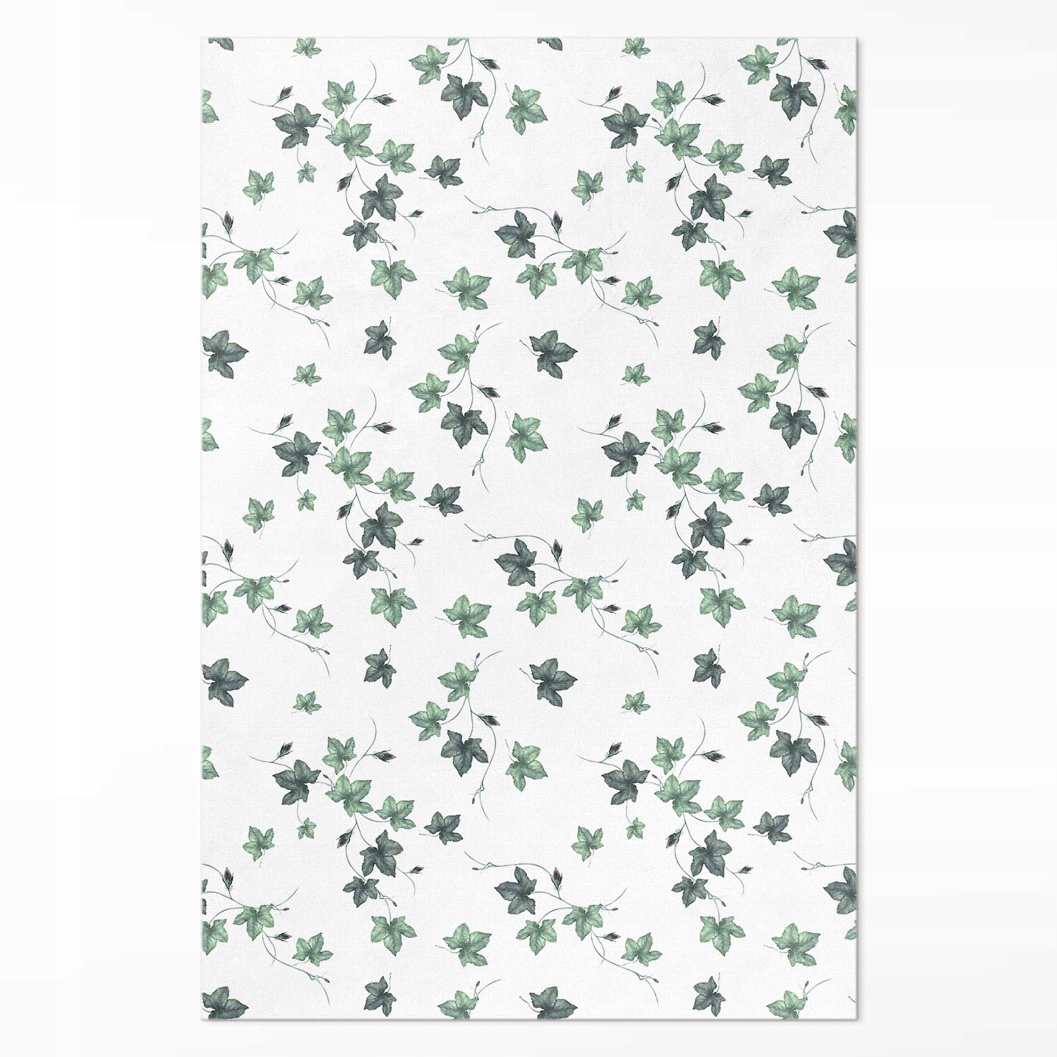 Vnútorný vinylový koberec Vodotesný Malé listy s rastlinnými motívmi 80 x 120 cm