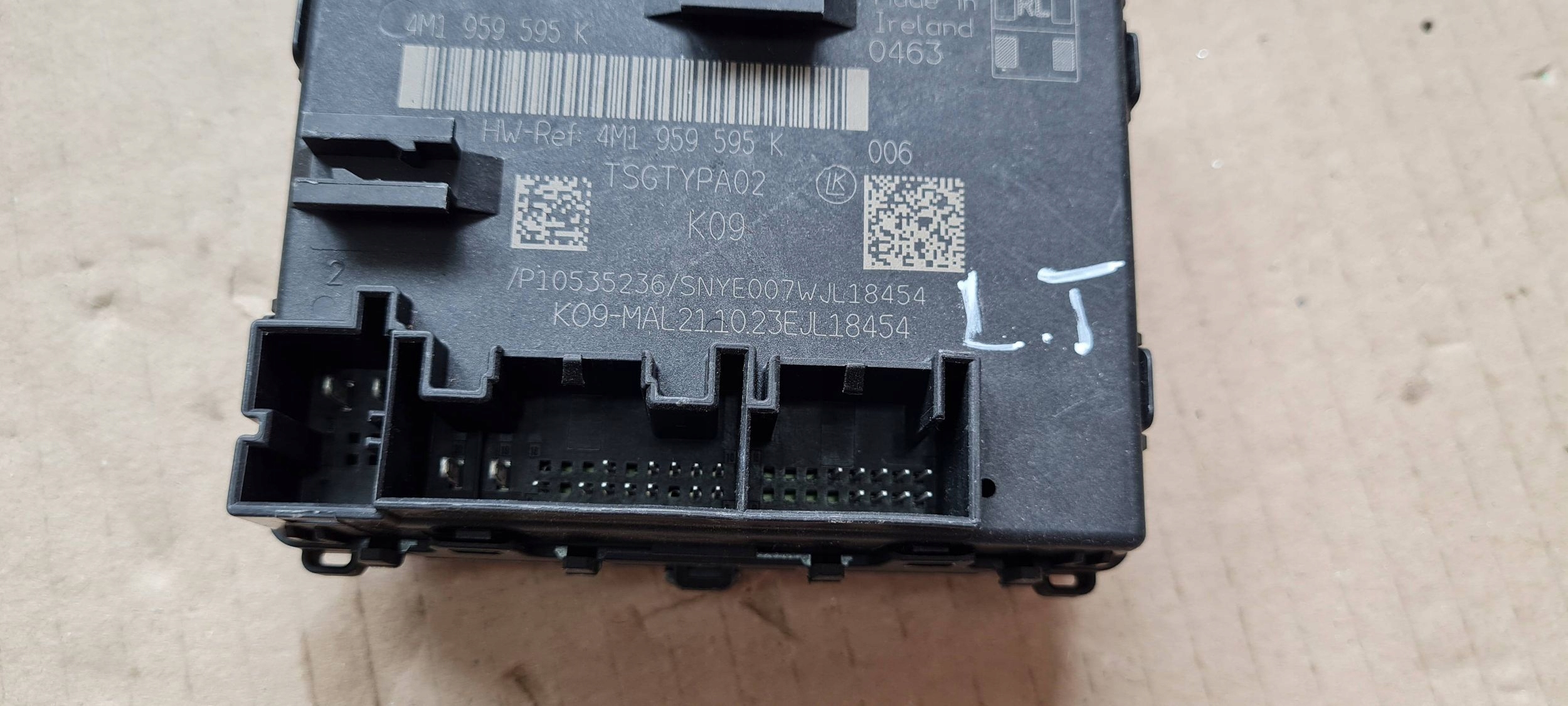 SQ8 4M RSQ8 Q8 module control unit door rear part 4M1959595K A6 C8 Q7