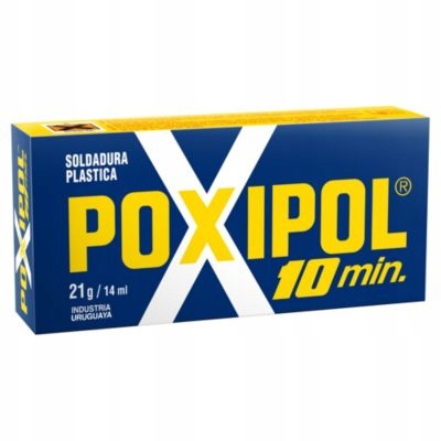 Poxipol klej dwuskładnikowy metaliczny 21g/14m