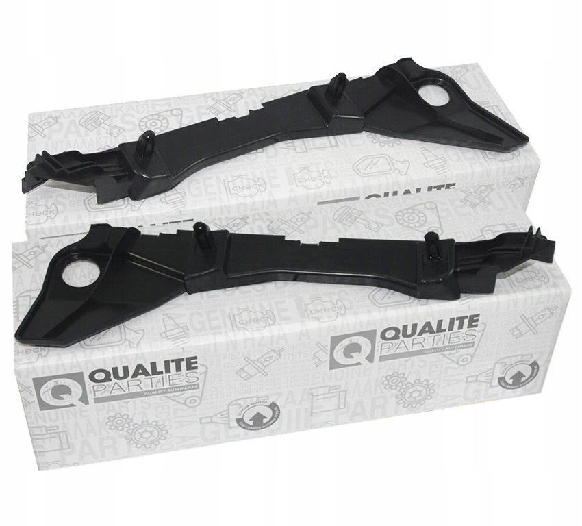 2x ŚLIZG ZDERZAKA PRZÓD LEWY + PRAWY TOYOTA COROLLA E12 03-06 Numer katalogowy części 52536-02020, 52535-02030