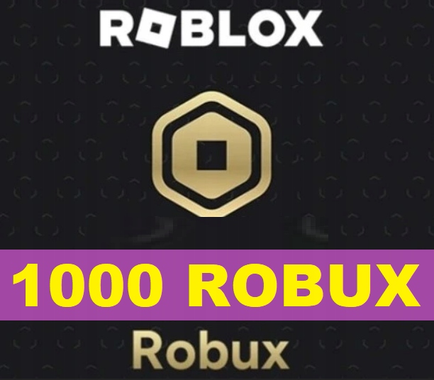 ROBLOX GAMEPASS ROBUX 1000 SZTUK 1000RS ROBUXÓW ROBUXY RS 1K ROBUX RBL
