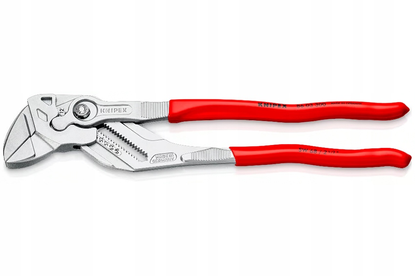 Nastavitelné kleště-klíč Knipex chromované potažené 300 mm