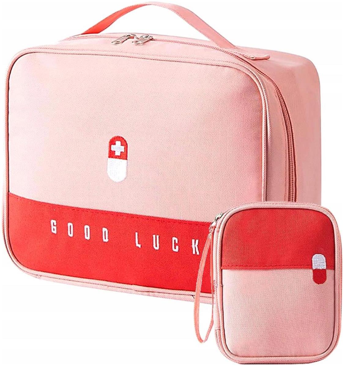 Apteczka medyczna Zestaw 2szt leki podróżna domowa