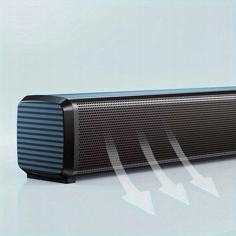 Compact USB-Powered Computer Speakers with 3.5mm Aux - Plug & Play Mini Kolor czarny