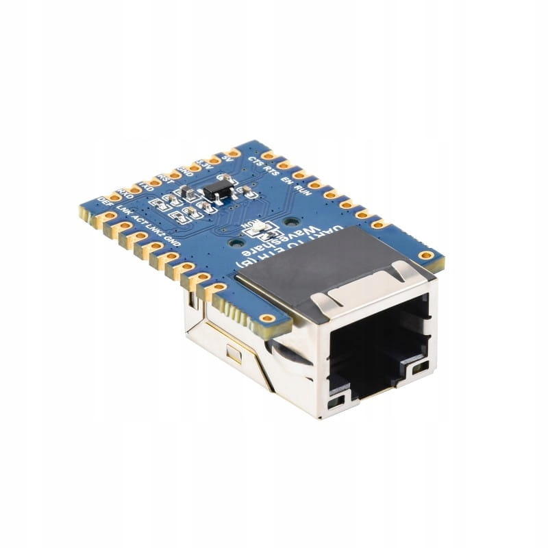 Moduł konwertera TTL UART do Ethernet UART TO ETH (B) Waveshare 24276 Kod producenta Waveshare 24276