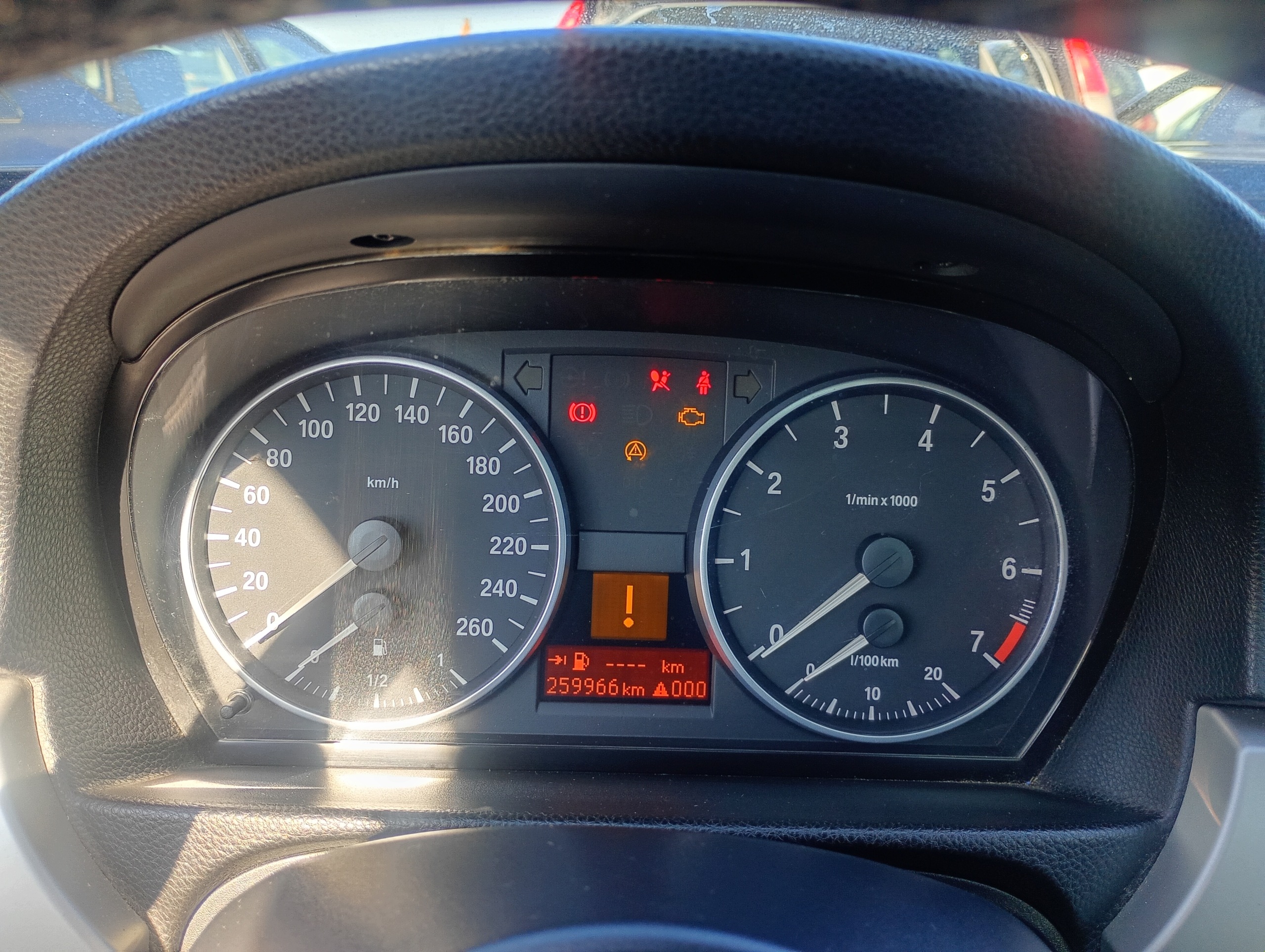 dials dials tachometer BMW 3 III E91 06-07 2.0 16V mileage 259966 km