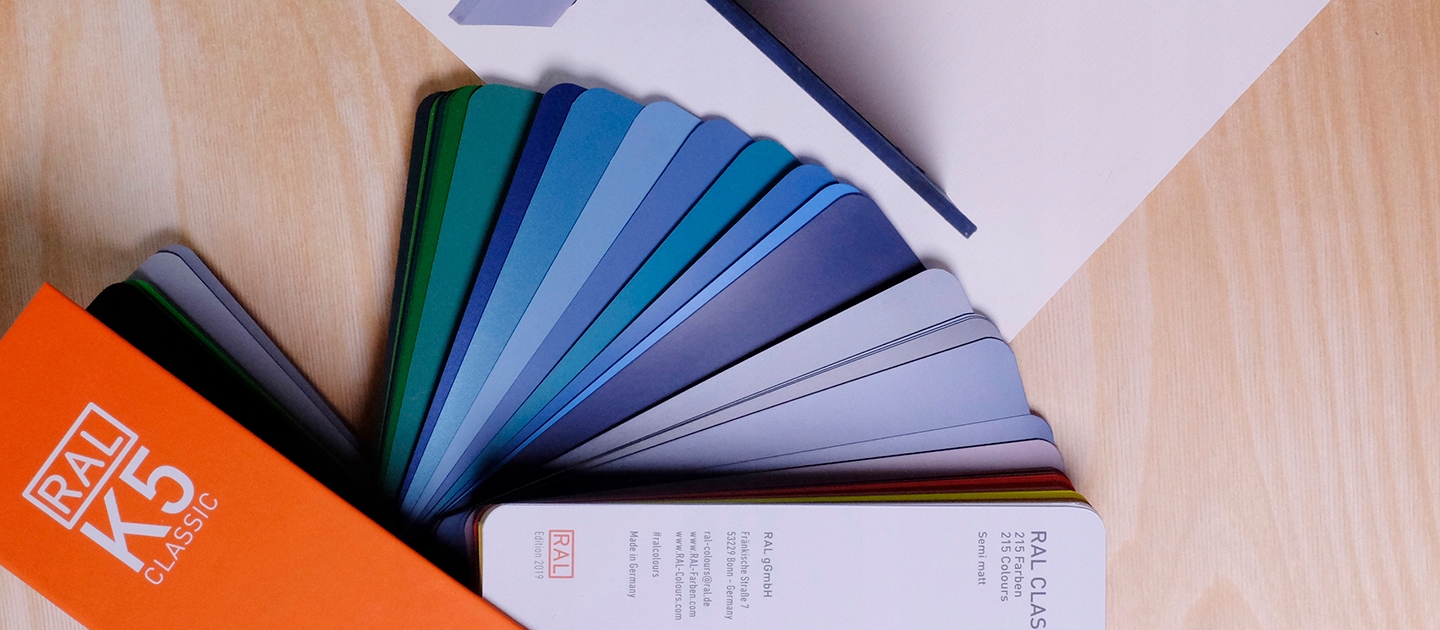 Próbnik kolorów RAL K5 Classic 213 barw półmatowy Rodzaj kopiorama