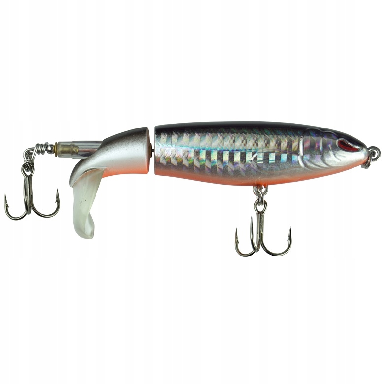 Wobler York 90mm 13g Amber Silver Roach