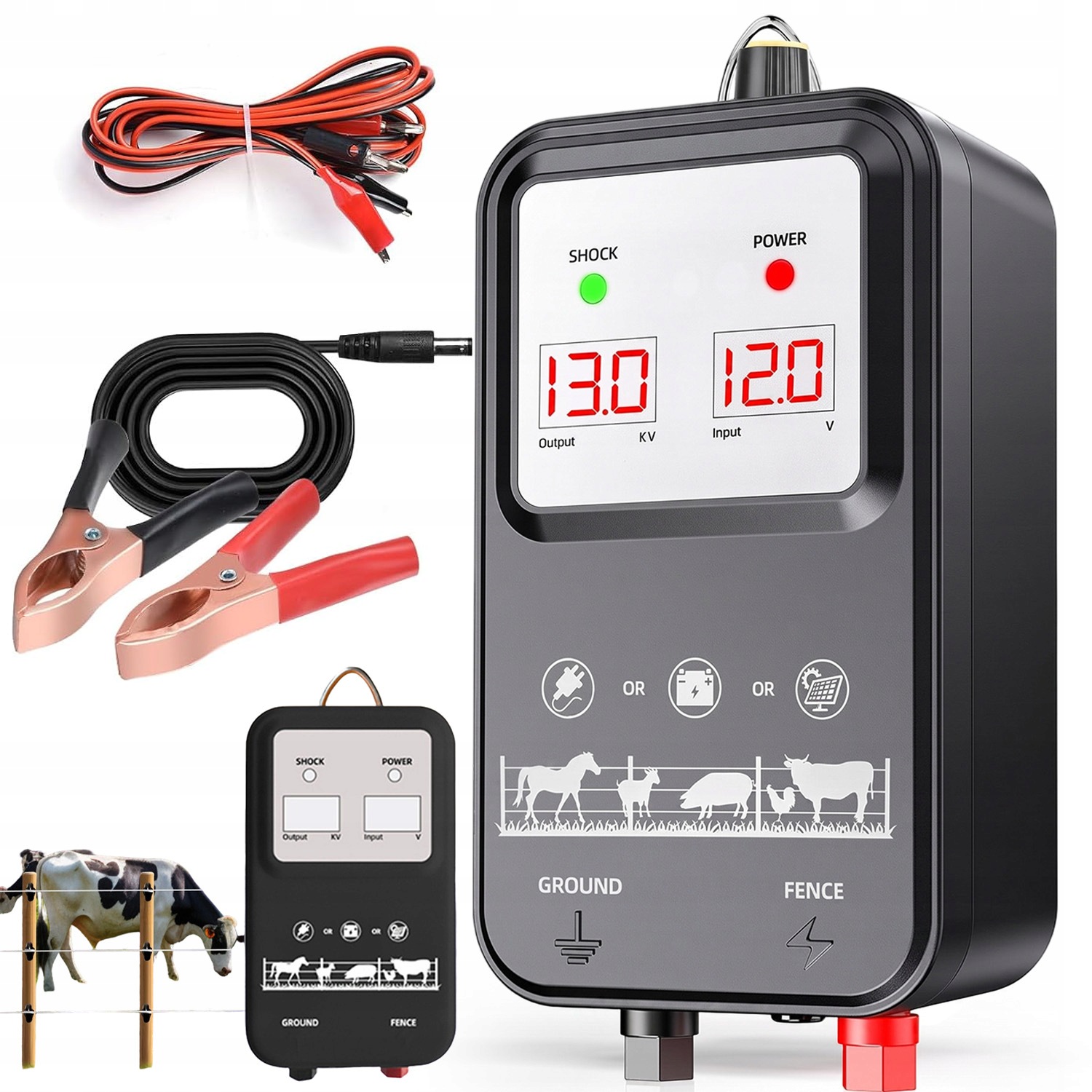 Elektrický Pastuchový Síťový Elektrizátor Pro Oplocení Chovných Hospodářství
