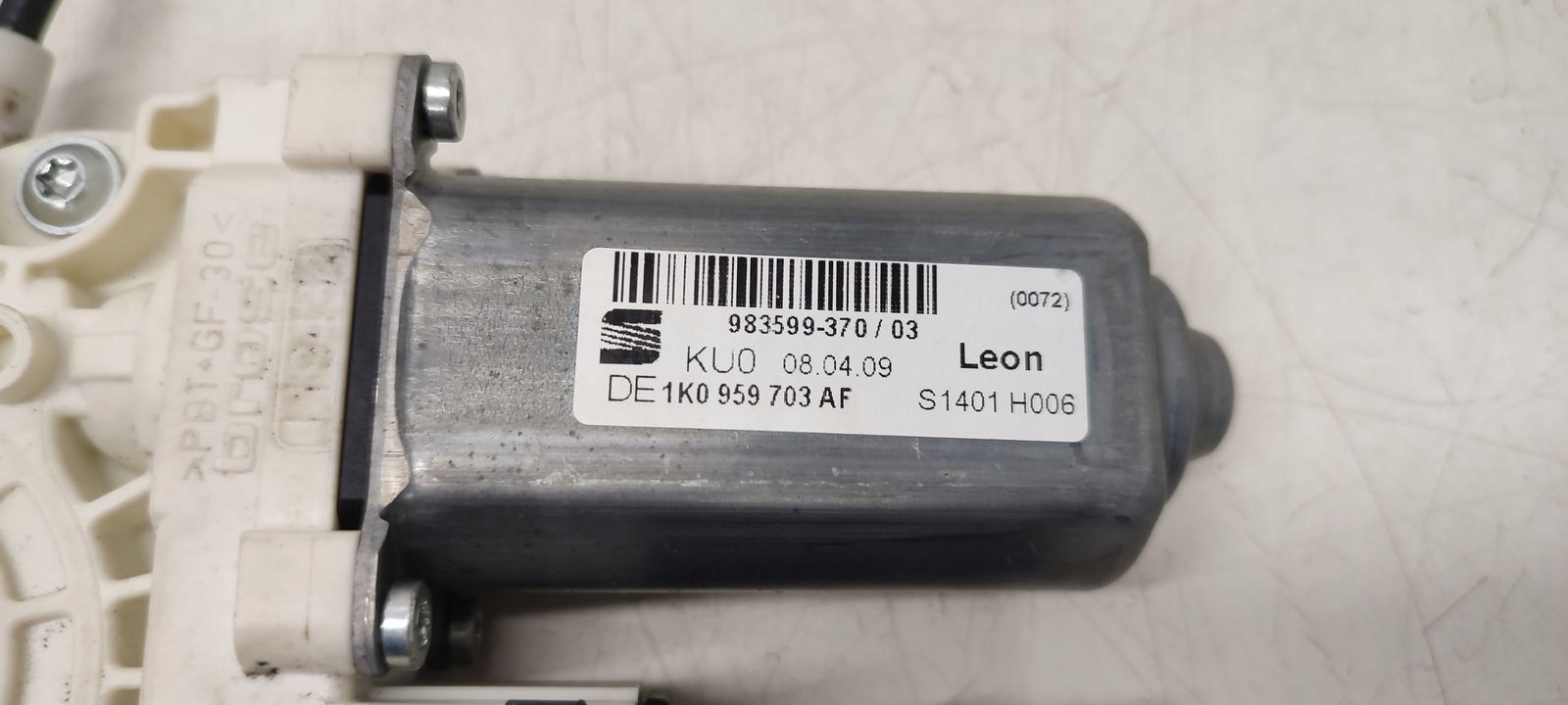 window regulator left rear part mechanism Seat Leon II LIFT