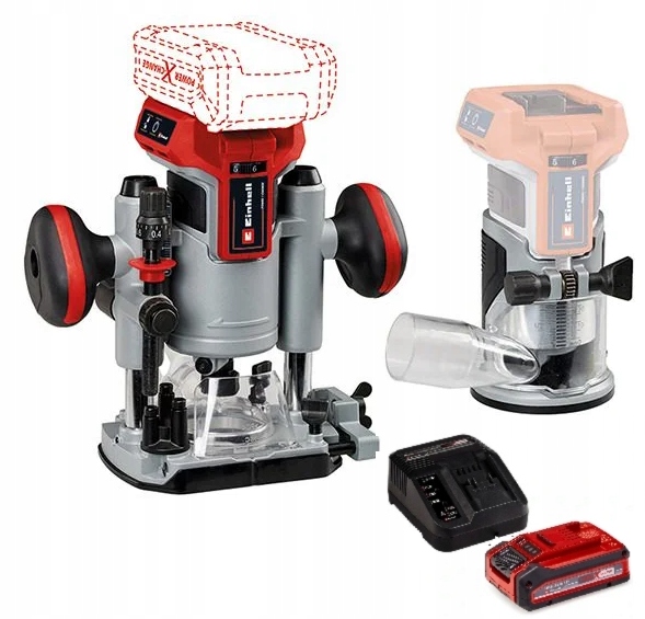 Einhell Frezarka Górnowrzecionowa Tp-ro 18 Set Bl zestaw 3,0AH Akumulator