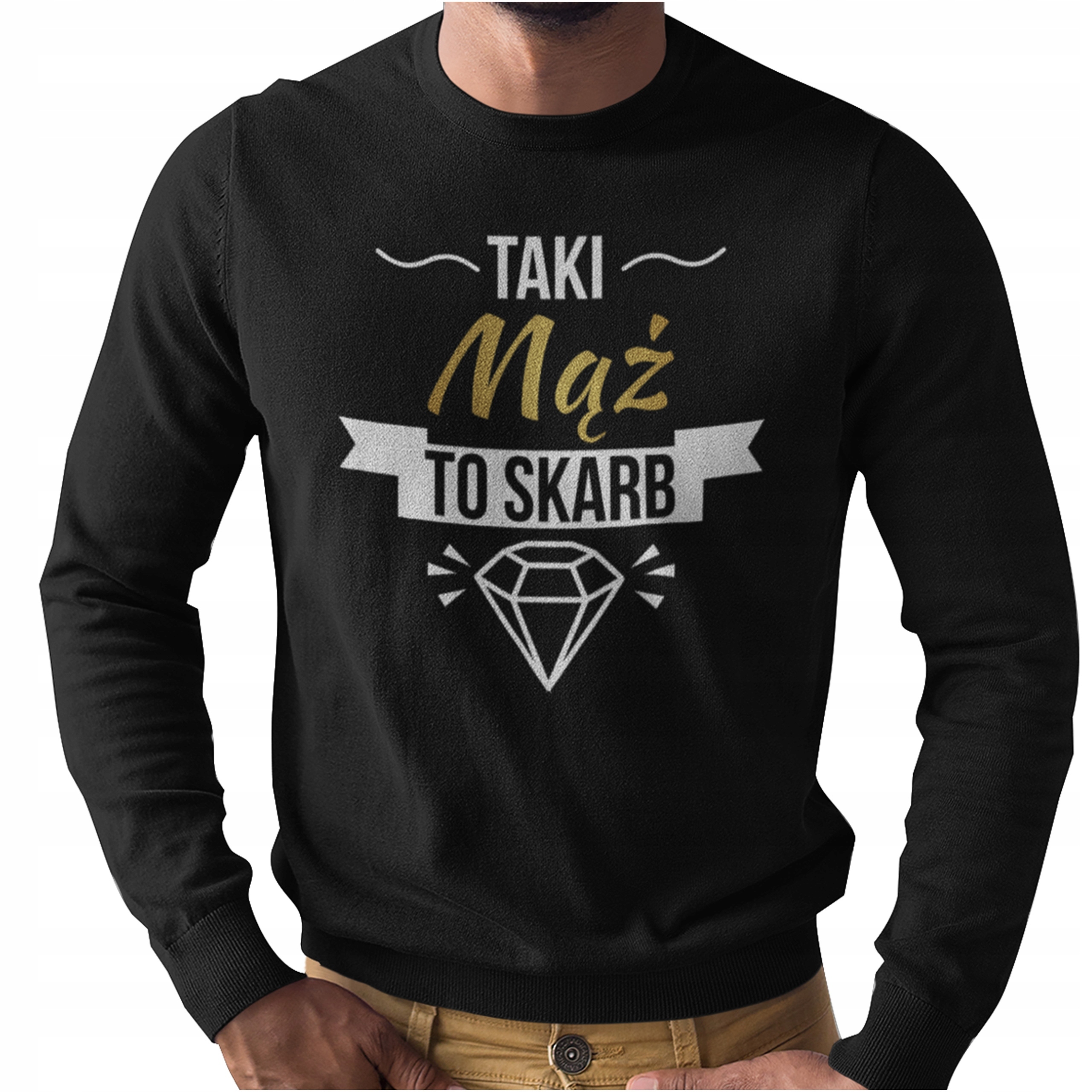 

Bluza Dla Męża Na Walentynki Urodziny Mąż Skarb