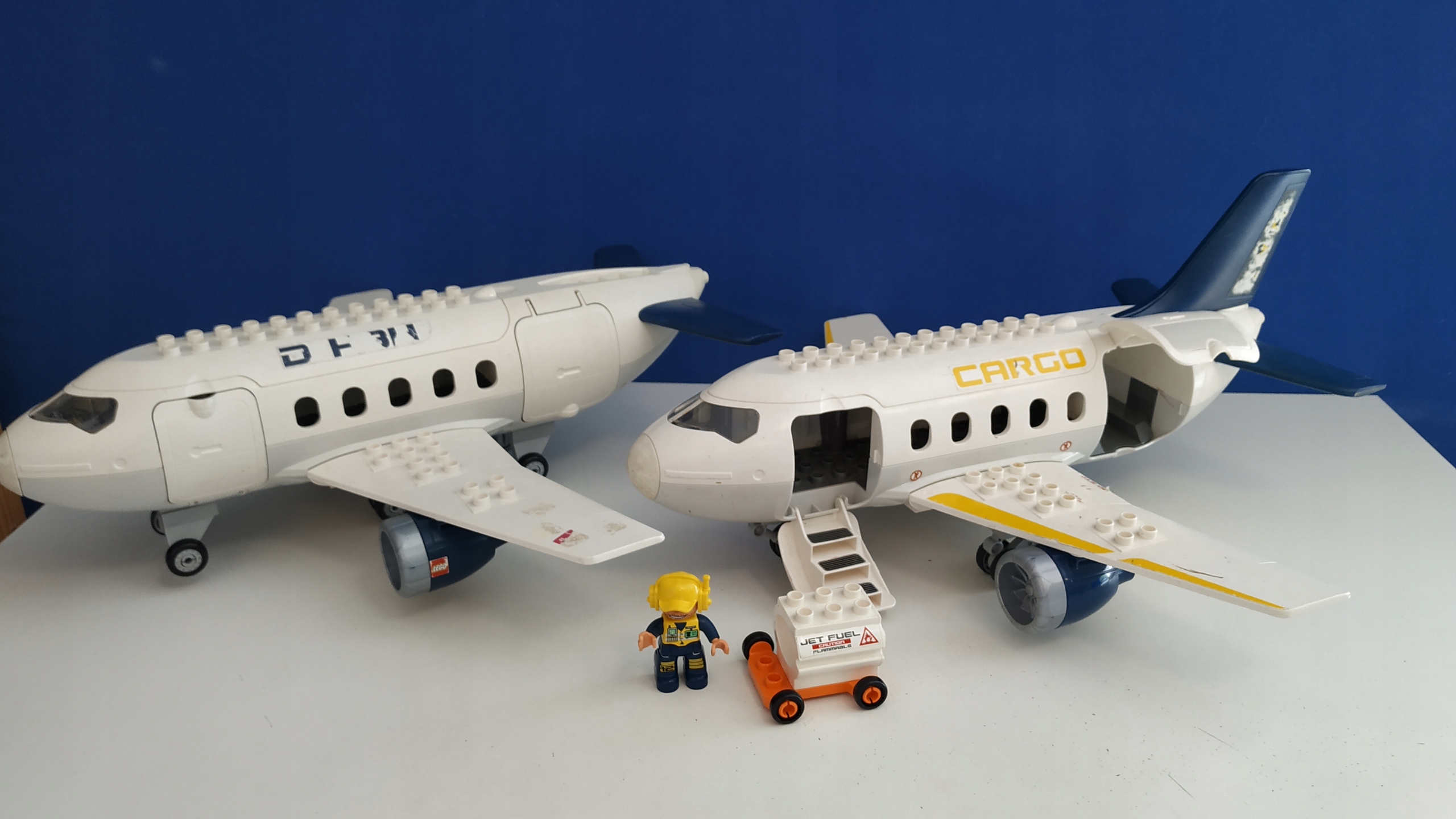 Tæmme ganske enkelt Tolk Lego Duplo Samolot Duży 2 sztuki 7843 NR E77 13913719695 - Allegro.pl