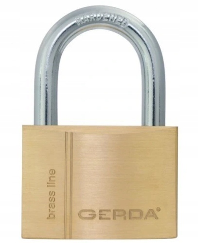 

Kłódka Mosiężna 60mm Gerda