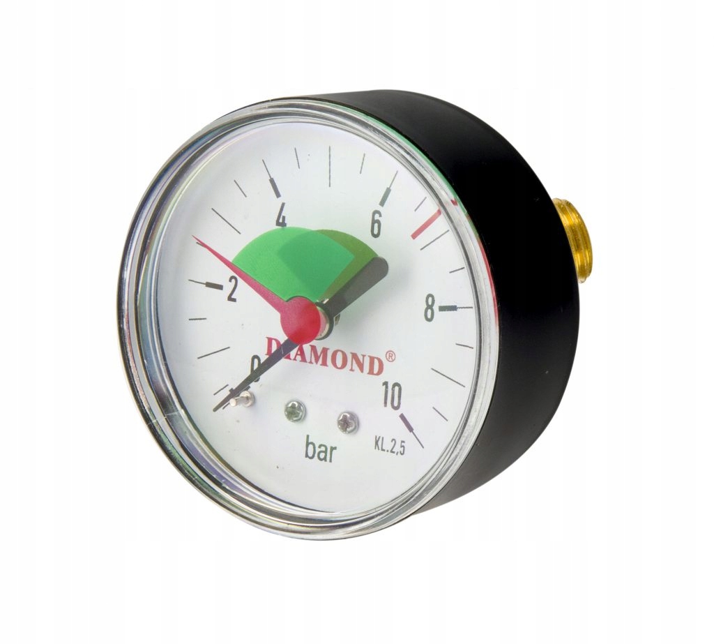 CIŚNIENIOMIERZ MANOMETR TYLNY 0-6 bar 63mm 1/4''