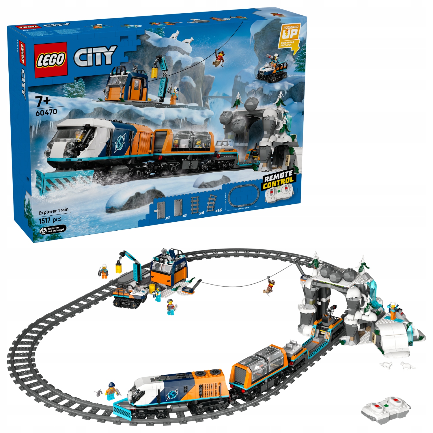 Lego City 60470 Polární expres pro průzkumníky Arktidy