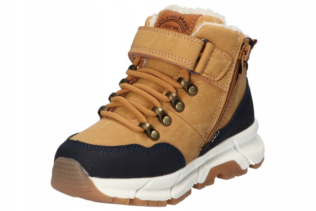 AMERICAN CLUB XD140 OCIEPLANE TRZEWIKI BUTY ZIMOWE DZIECIĘCE NA RZEP C 28 Stan opakowania oryginalne