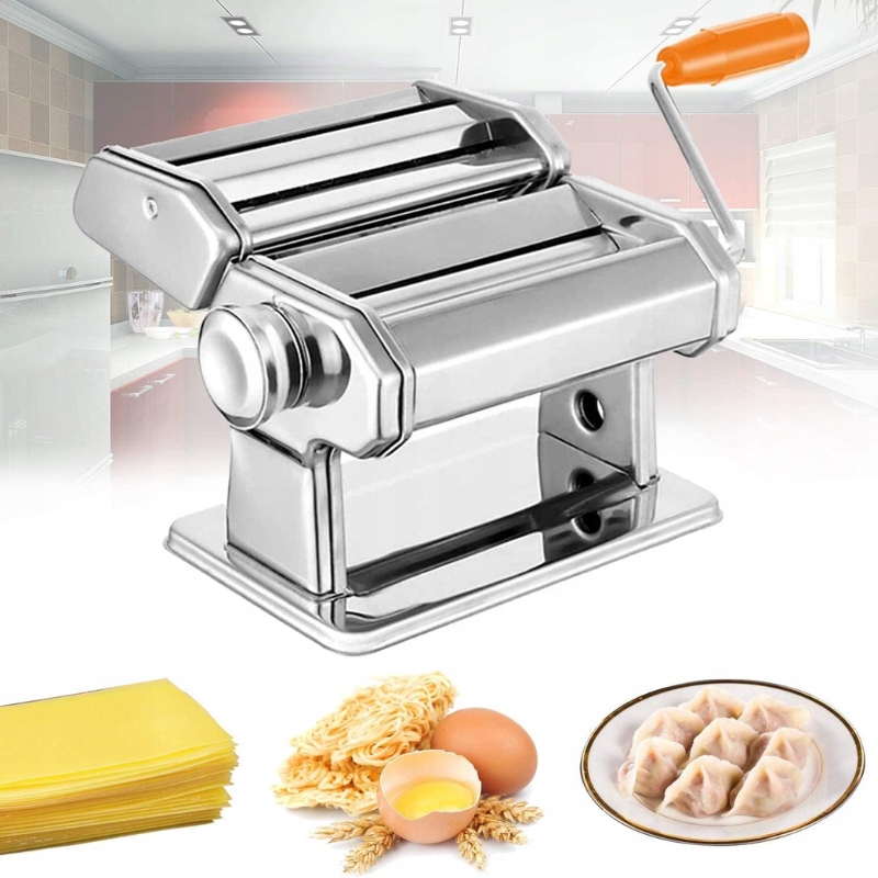 MASZYNKA DO MAKARONU 4W1 MAKARON CIASTO PIEROGI Funkcje krojenie wałkowanie
