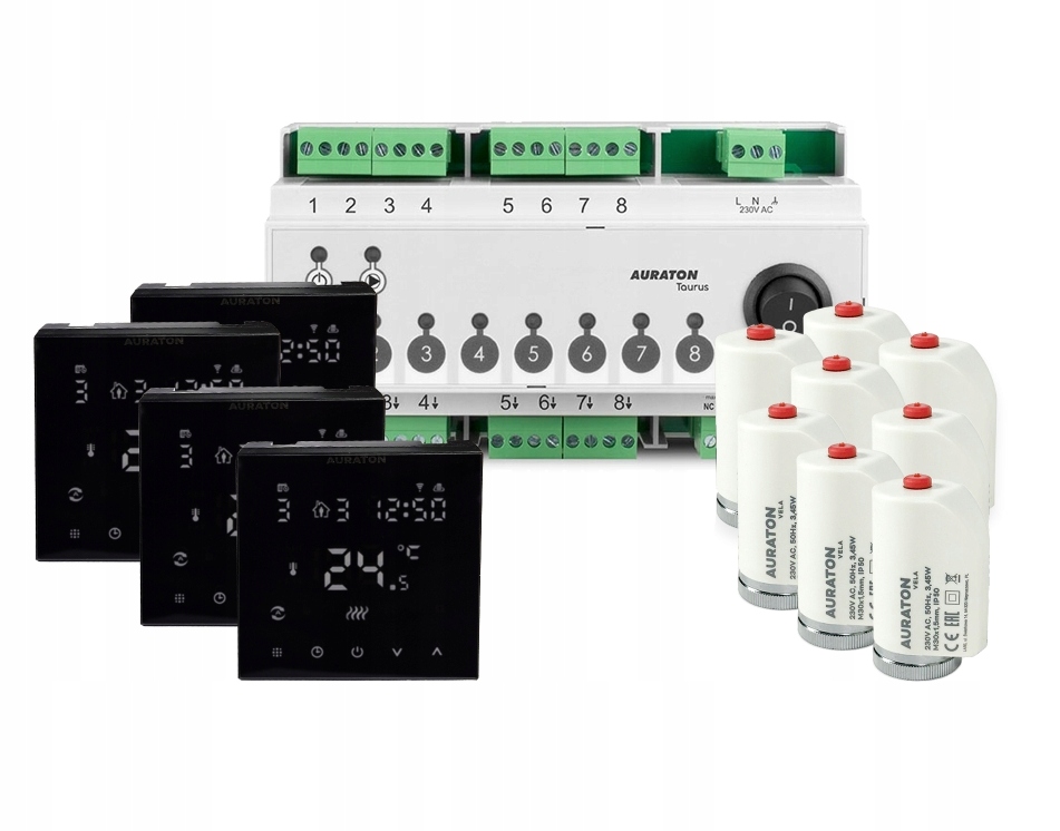 WiFi Ovládání Podlahového Vytápění Auraton 2YA ,taurus Regulátor Tuya